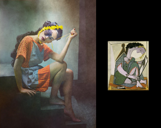 Illustration for article titled Real-life Picasso women are gorgeously grotesque